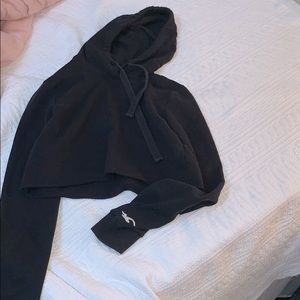Hollister crop hoodie